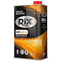Масло моторное RIXX MP X 10W-40 1 л п/синт.