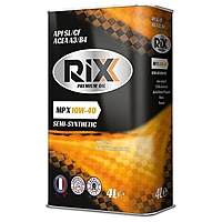 Масло моторное RIXX MP X 10W-40 4 л п/синт.