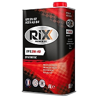 Масло моторное RIXX TP X 5W-40 1 л синт.