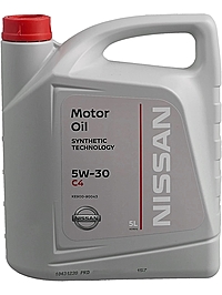Масло моторное Nissan Motor Oil DPF 5W-30 5 л синт. KE90090043R