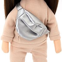 Кукла мягкая Sophie в бежевом спортивном костюме 32 см
