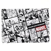 Альбом для рисования на гребне, А4, 40 листов, "Marvel", Мстители
