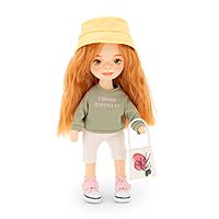 Кукла мягкая Sunny в зеленой толстовке 32см Спортивный стиль
