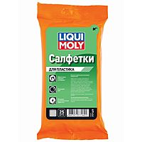 Влажные салфетки хозбытовые LiquiMoly "ДЛЯ ПЛАСТИКА", 25 листов (77169)