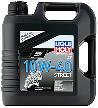 Масло Liqui Moly Motorbike 4T Street 10W-40 4 л синт. 1243
