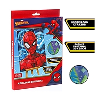 Алмазная мозаика для детей Человек-Паук