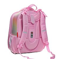 Рюкзак каркасный 37 х 29 х 17 см, Hatber Ergonomic Classic, Girl power, розовый NRk_71012