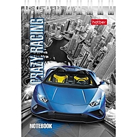 Блокнот А7 40л на гребне "Автопанорама", обл мел карт, бл 65г, 6В МИКС 40Б7В1гр