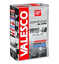 Масло моторное VALESCO Drive GL 5000 10W-40 4 л п/синт. мет.