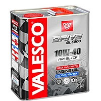 Масло моторное VALESCO Drive GL 5000 10W-40 3 л п/синт. мет.