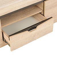 Тумба для ТВ Версаль-5, 1400х384х450, Дуб баррик