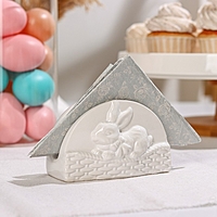 Салфетница "Зайка" 11,5x5,5x7,5 см