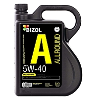 Масло моторное BIZOL Allround 5W-40 SN A3/B4 5 л синт. 85221