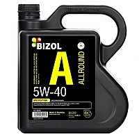 Масло моторное BIZOL Allround 5W-40 SN A3/B4 4 л синт.