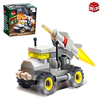 UNICON Конструктор "Машина с ракетой", 35 деталей