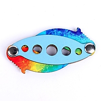 Нож с двумя лезвиями, раскладной 0095