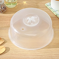 Крышка для СВЧ d25см h11см, прозрачный