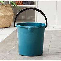 Ведро 7л d23см h23см круг, цвет голубой