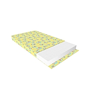 Матрас беспружинный Лисенок 60х120х8 форплит, поликоттон