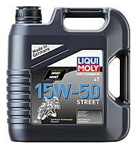 Масло моторное Liqui Moly Motorbike 4T Street 15W-50 4 л