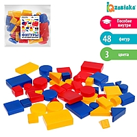 Фигуры по Методике Дьенеша, 48 деталей