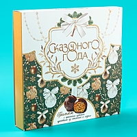 Грильяж с арахисом, изюмом, цукатами апельсина и мёдом «Сказочного года», 135 г