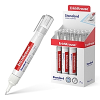 Ручка-корректор ErichKrause Standard, 7 мл, с металлическим наконечником