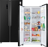 Холодильник Weissgauff WSBS 509 NFBX Inverter черный
