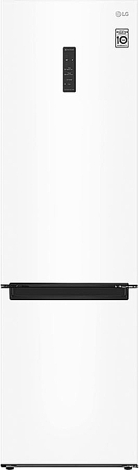 Холодильник LG GA-B509LQYL белый/черный 