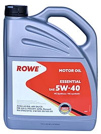 Масло моторное Rowe Essential 5W-40 4 л синт.