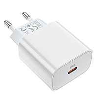 Сетевое зарядное устройство Hoco C76A Plus, Type-C - PD/QC 20 Вт 3 А, белый