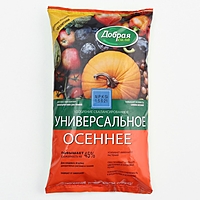 Удобрение сухое "Универсальное осеннее" Добрая Сила, пакет, 0,9 кг