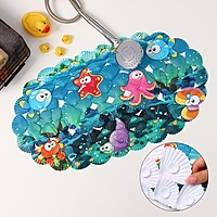 SPA-коврик для ванны 36х67 см "Морские жители"