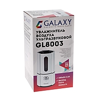 Увлажнитель воздуха Galaxy GL 8003, ультразвуковой, 35 Вт, 2.5 л, белый