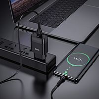 Сетевое зарядное устройство Hoco C72Q, 18 Вт, USB QC3.0 - 3 А, черный
