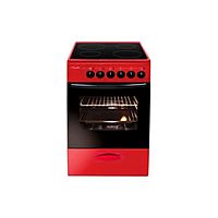 Плита "ЛЫСЬВА" ЭПС 411 МС/EF4011MK00, электрическая, 4 конфорки, 57 л, стеклокерамика, красная