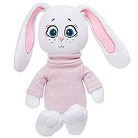 Мягкая игрушка Зайка Эмми в свитере 25 см