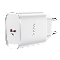 Сетевое зарядное устройство Hoco N14, Type-C PD 20 Вт, 3 А, белый