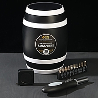 Набор инструментов в бочке "Лучшему мужчине", 19 предметов