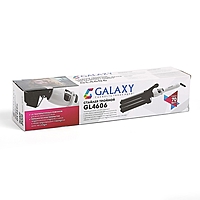 Плойка Galaxy GL 4606, 70 Вт, керамическое покрытие, d=22 мм, 200°C, белая