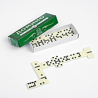 Домино "Время Игры", костяшка 4 х 0.5 х 2 см, 14.5 х 4.7 х 3.4 см