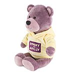Мягкая игрушка Мишка Ронни в толстовке с логотипом 21 см