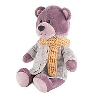 Мягкая игрушка Мишка Ронни в пальто 21 см RM-R002-21