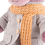 Мягкая игрушка Мишка Ронни в пальто 21 см RM-R002-21