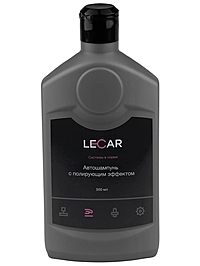 Автошампунь Lecar с полирующим эффектом контактный 550 мл