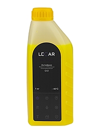 Антифриз Lecar G12 1 кг желтый