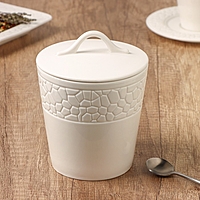 Банка для сыпучих продуктов с крышкой «Паутина» 600 мл 12,2x15,4 см