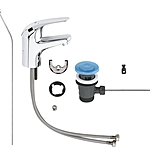 Смеситель для раковины GROHE Euroeco 23262000 донный клапан