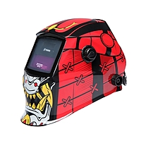 Маска сварщика ТУНДРА САМУРАЙ Ф4, хамелеон, 90х35 мм, DIN 4/9-13, внешняя регулировка
