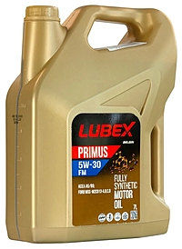 Масло моторное Lubex Primus FM 5W-30 7 л синт.